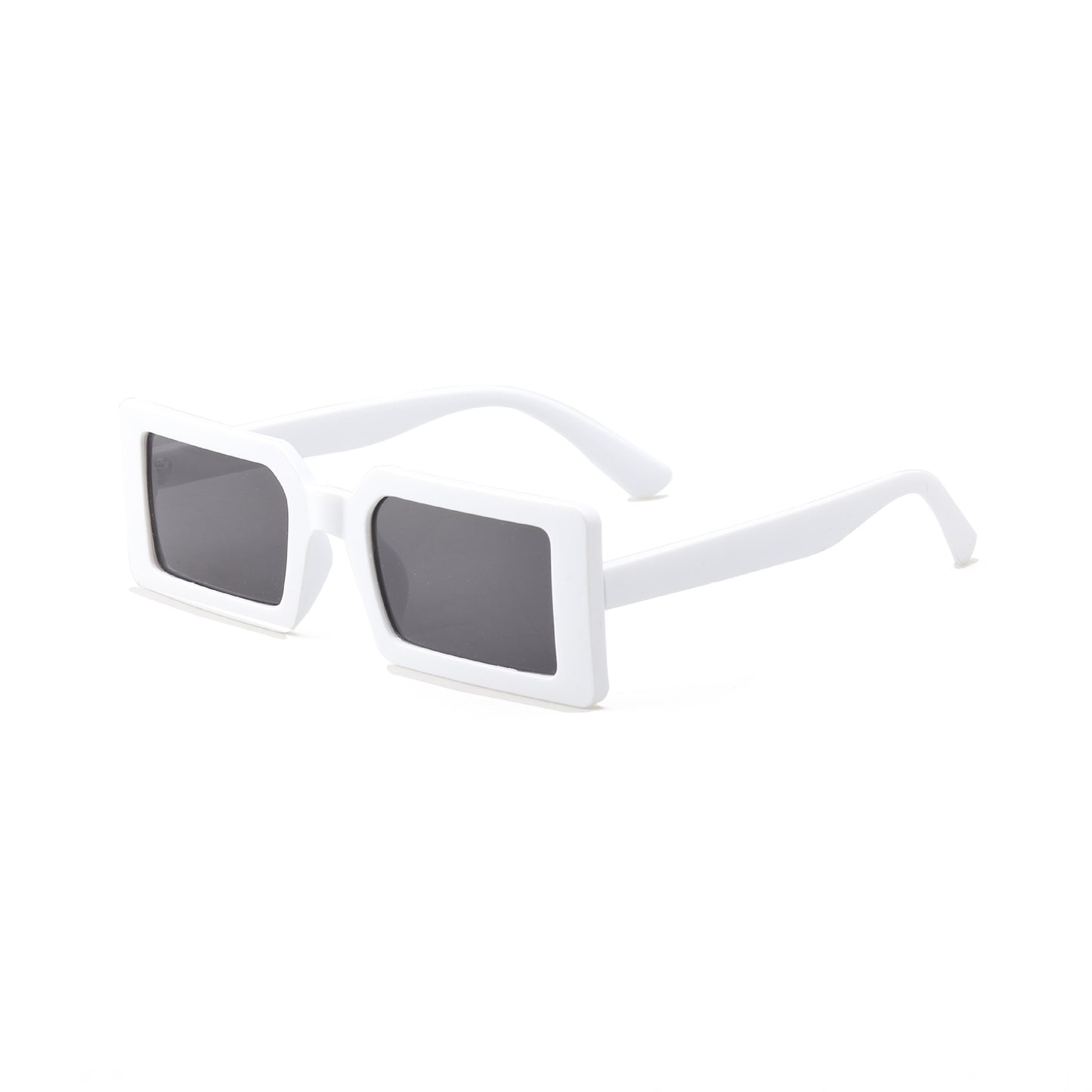 Damen quadratische Sonnenbrille mit modernem Transparentrahmen Karnz
