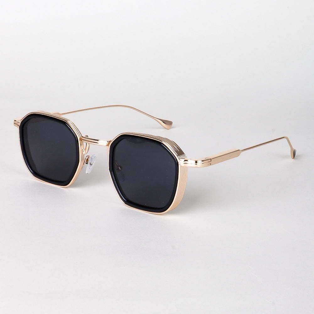 Damen stylische Sonnenbrille im modernen achteckigen Design mit hochwertigen polarisierten Gläsern Karnz