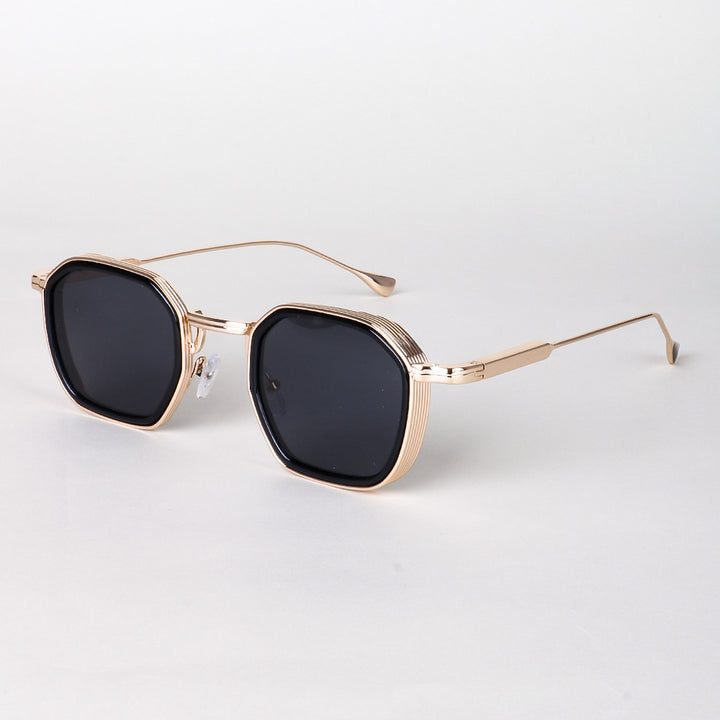 Damen stylische Sonnenbrille im modernen achteckigen Design mit hochwertigen polarisierten Gläsern Karnz