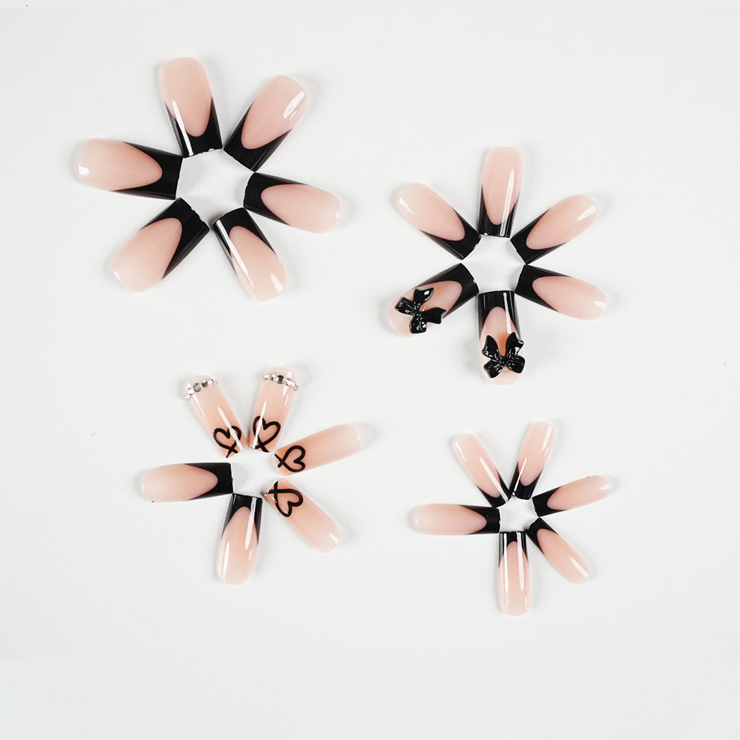 Glamorous Press-On Nail Art Kit
