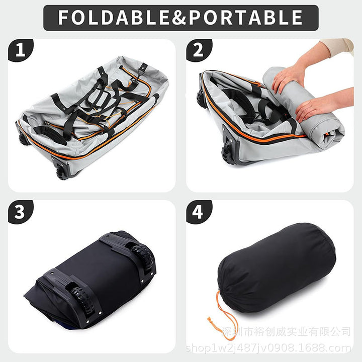 Rolling Travel Duffle Bag mit adaptiven Rädern Karnz