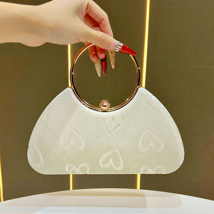 Herz-verzierte Handtasche