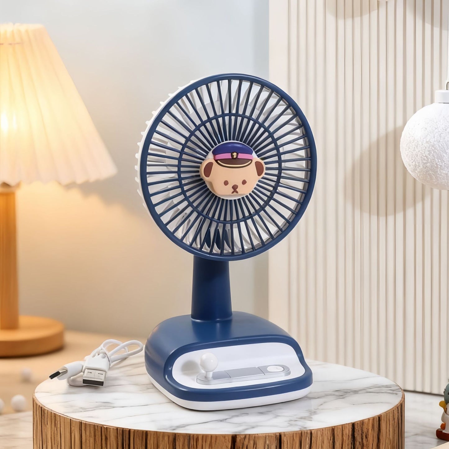 Damen Tischventilator mit flexiblem Neigungswinkel Karnz