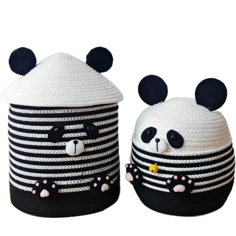 Lustiger Sitzpuff Im Pandadesign Karnz