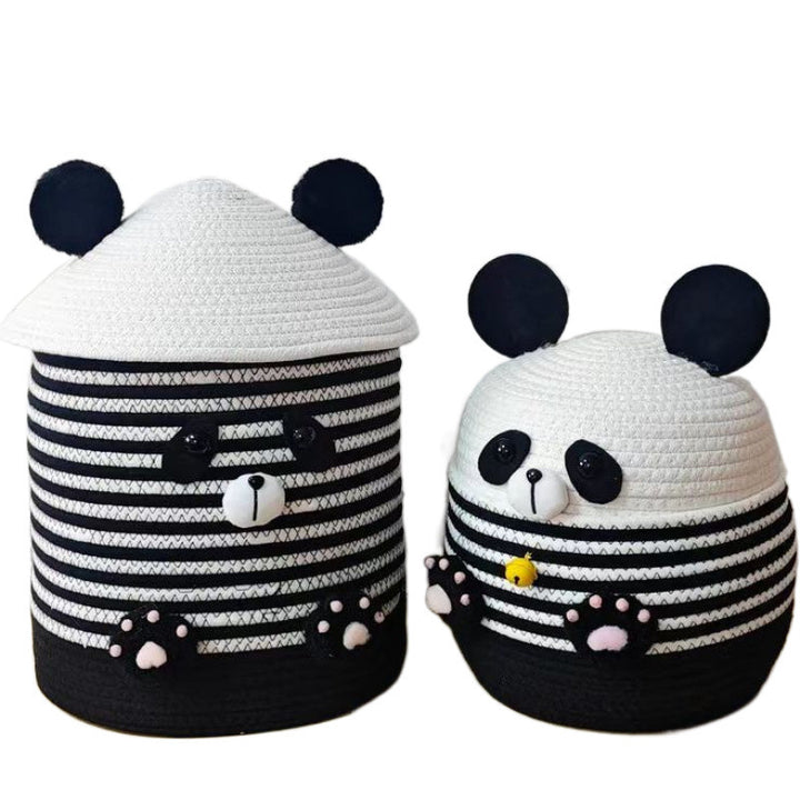Lustiger Sitzpuff Im Pandadesign Karnz