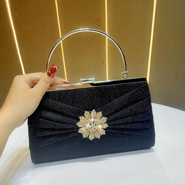 Glamouröse Metallische Abend-Handtasche