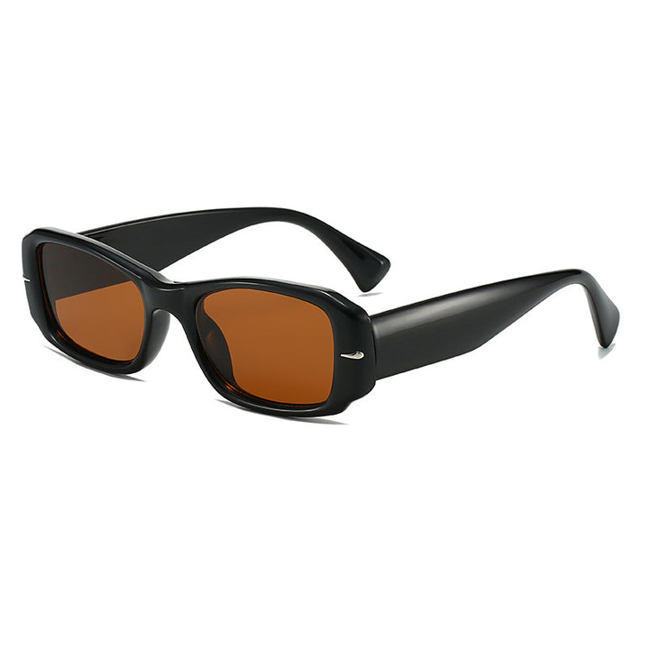 Retro-inspirierte dicke Rahmen-Sonnenbrille Karnz