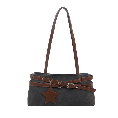 Lässiger strukturierter Tote Bag