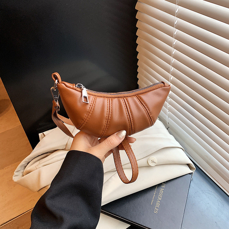 Texturiertes Mini Crossbody Täschchen Karnz