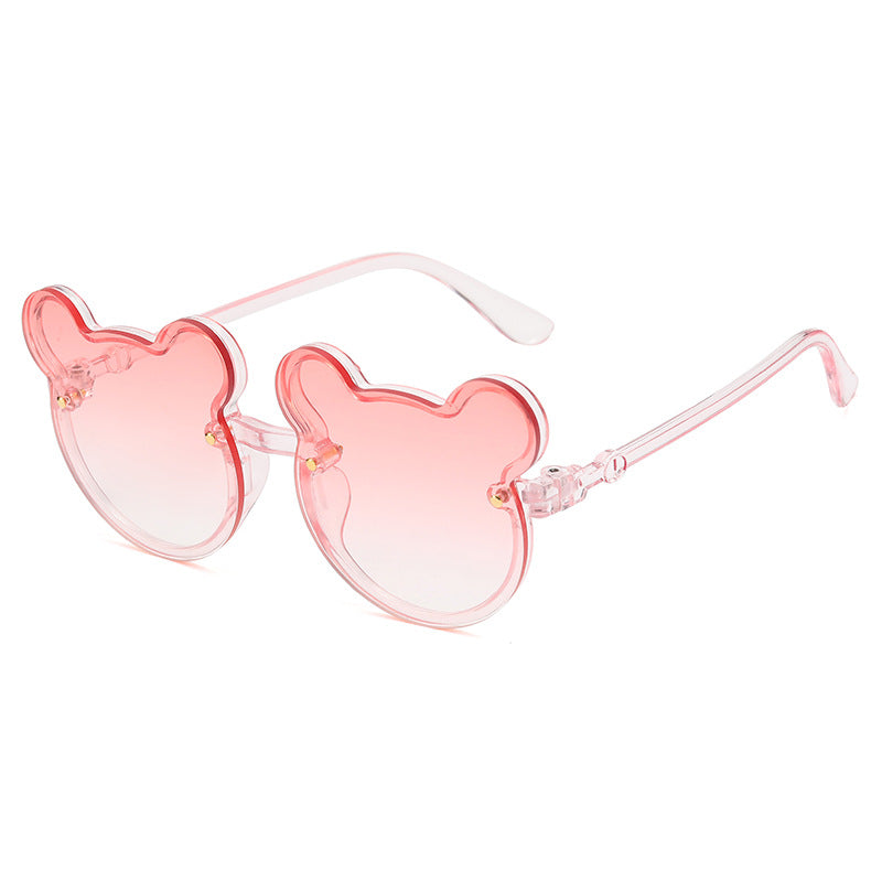 Damen Verspielte Bärenform Sonnenbrille Karnz