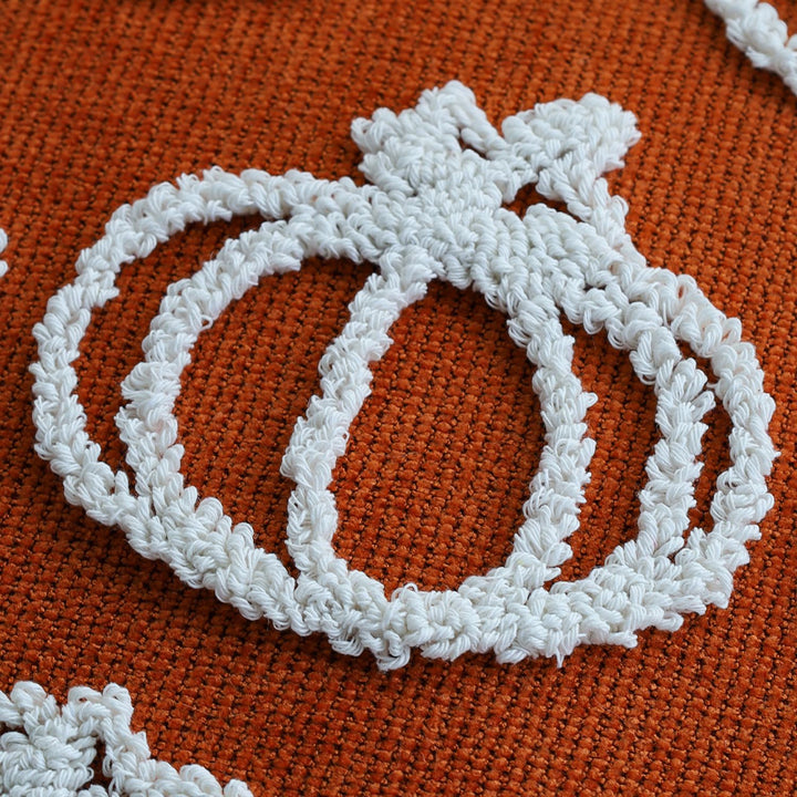 Flauschiger rechteckiger Kissenbezug mit Plüsch‑Relief und verdecktem Reißverschluss Karnz