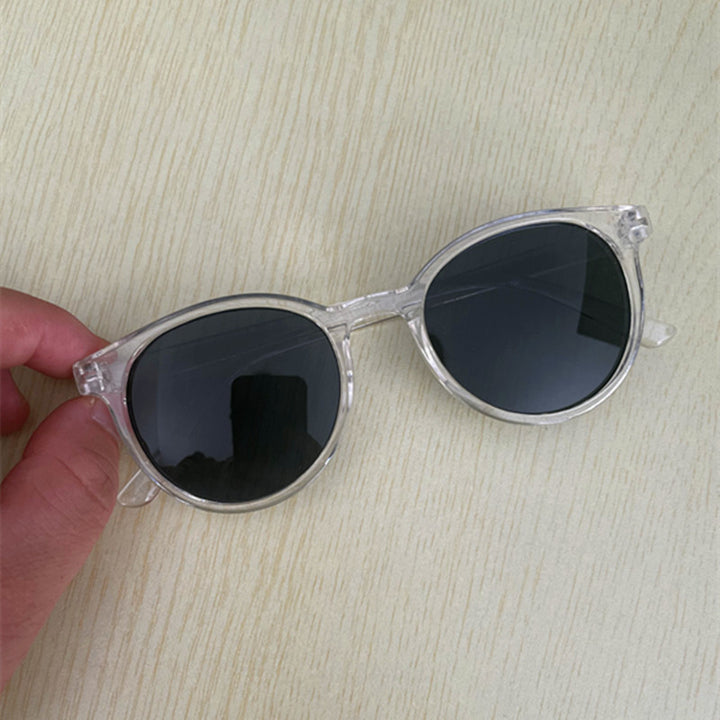 Elegante runde Rahmen-Sonnenbrille Karnz