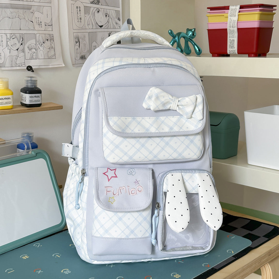 Verspielter Bunny Ear Rucksack Karnz