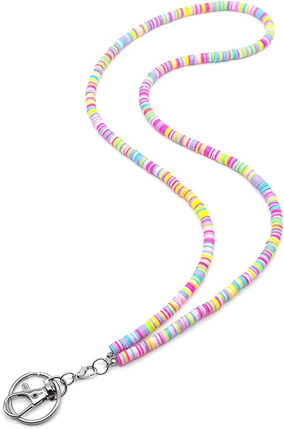Bunte Perlen Brillen Kette Karnz