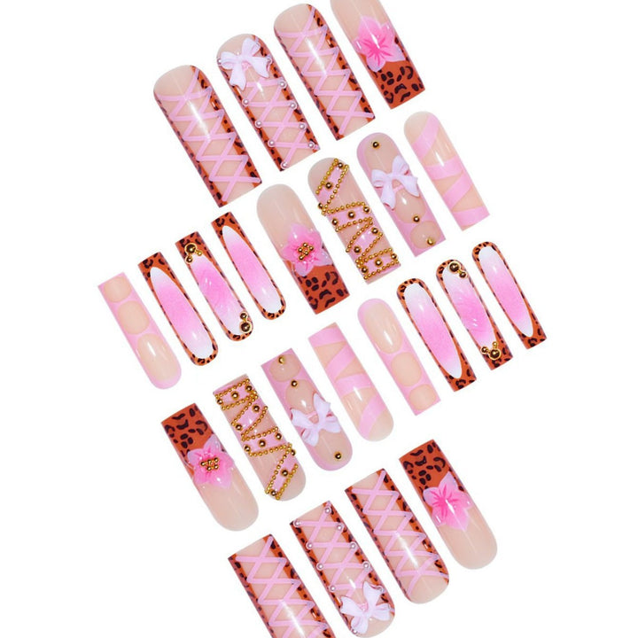 Dekoratives Press-On Nagelkunst-Set Karnz 1787368939