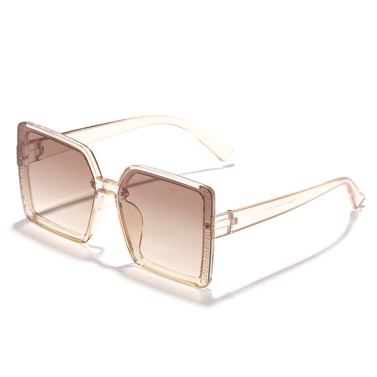 Damen oversized Sonnenbrille mit stilvollem Rahmen Karnz