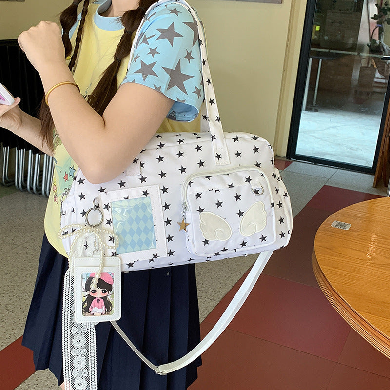 Sternmuster Multi-Funktionshandtasche
