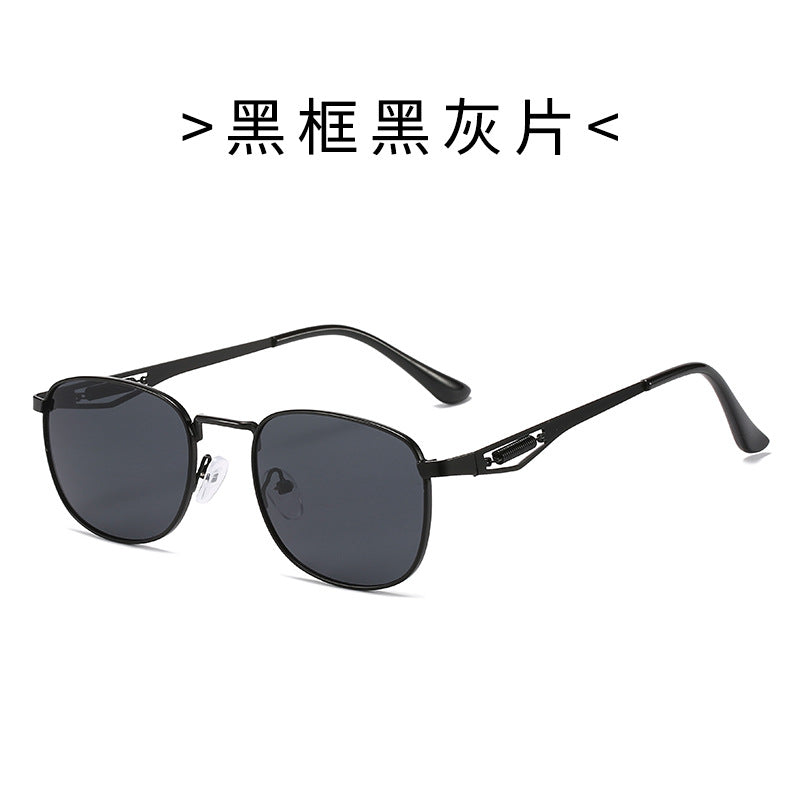 Damen Modische Pilotensonnenbrille mit hochwertigem Metallrahmen Karnz