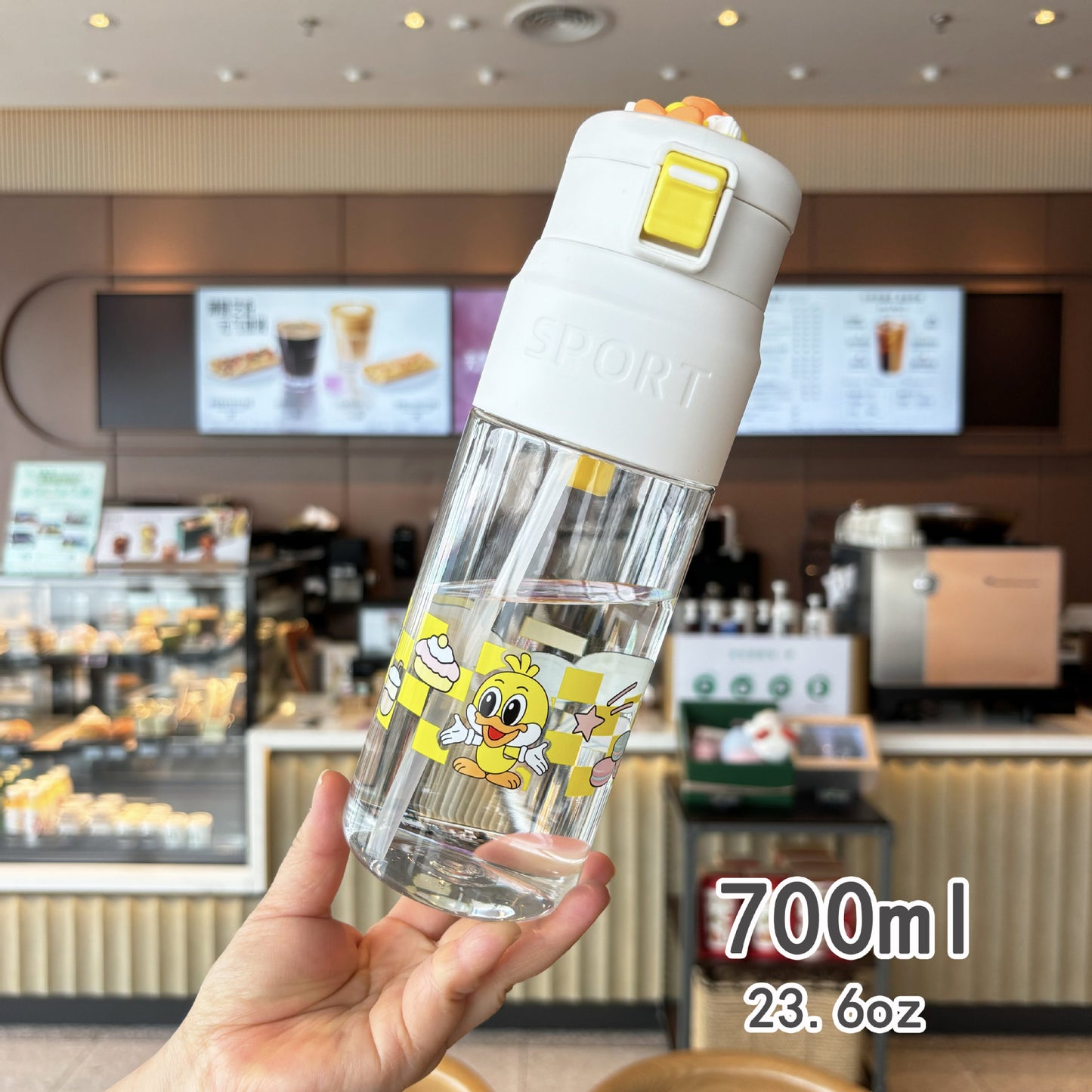Damen kreative Sport-Trinkflasche Karnz