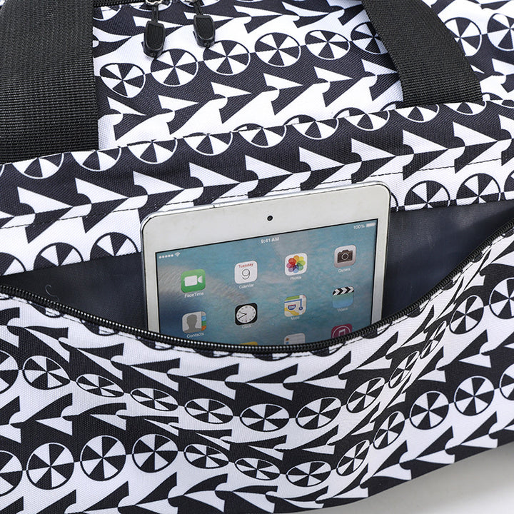 Stylische gemusterte Wochenend-Duffel-Tasche Karnz