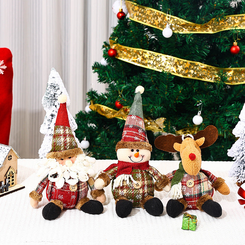 Dekorative Weihnachts-Elchfigur Karnz