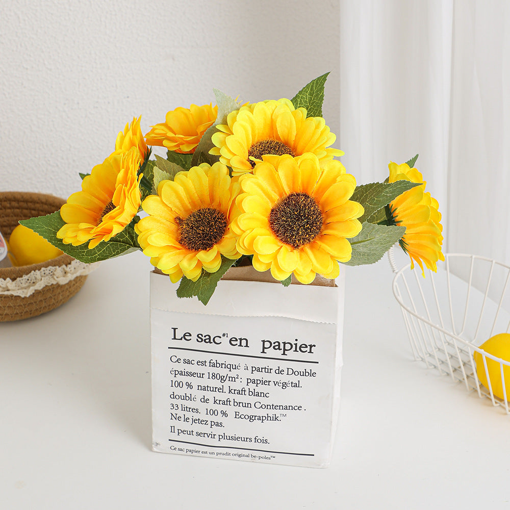 Dekorative Künstliche Sonnenblume Karnz