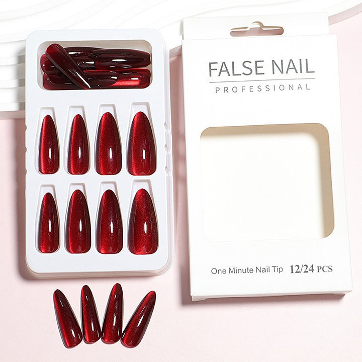 DIY dekorative Press-On Nagelset Karnz
