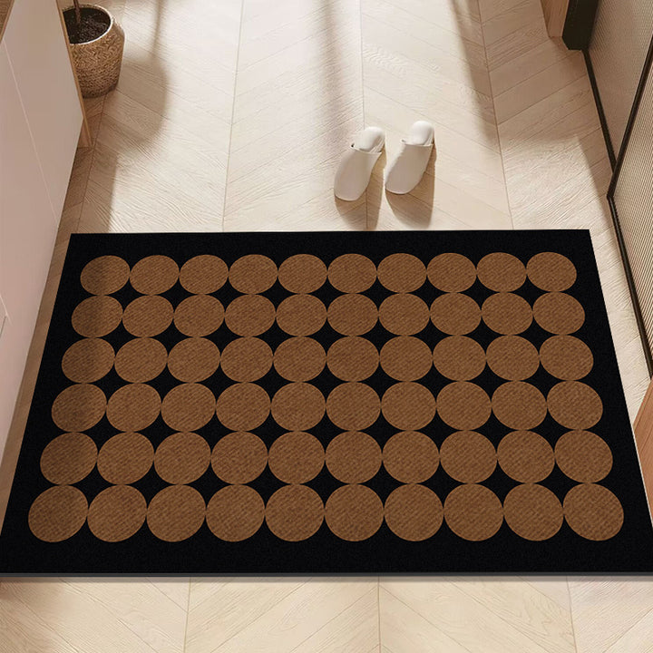 Moderner geometrischer Musterteppich