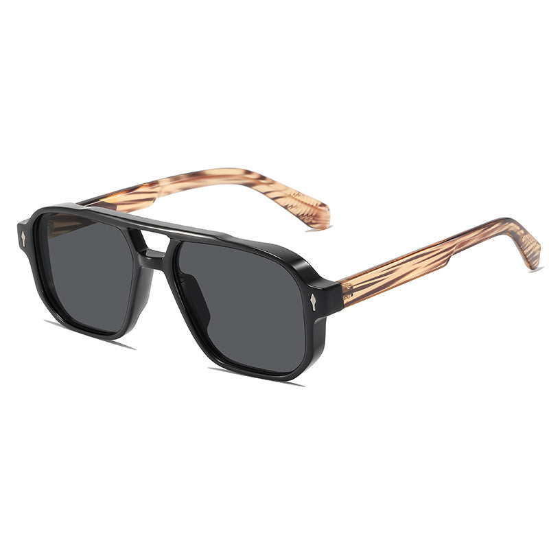 Geometrische Rahmen Sonnenbrille Karnz