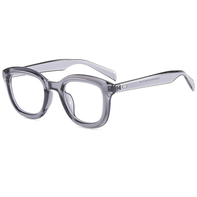Damen Modische Sonnenbrille im eleganten, transparenten Design Karnz