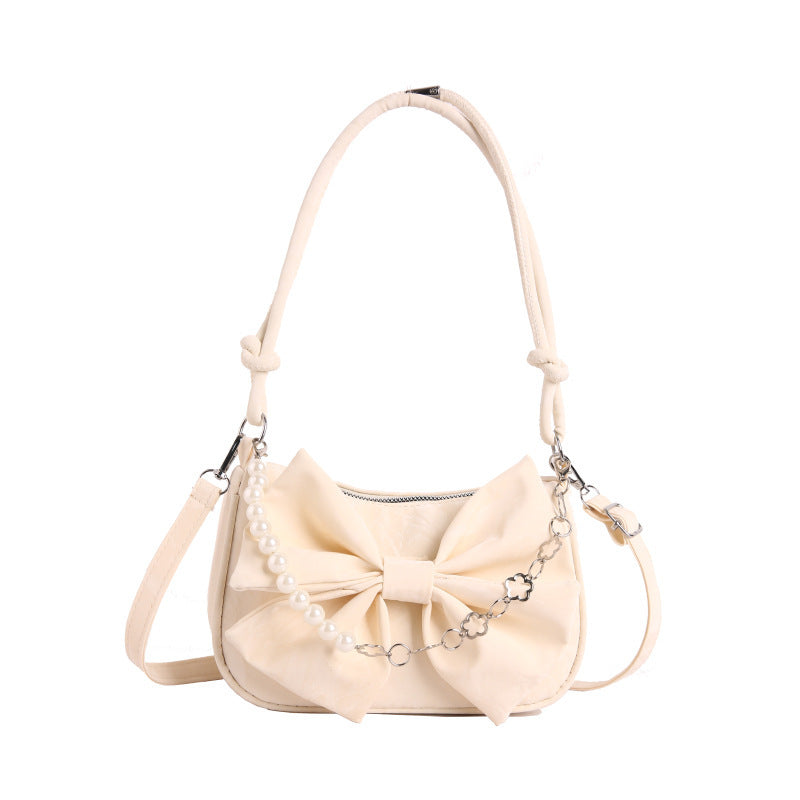 Elegante mit Schleife verzierte Handtasche Karnz
