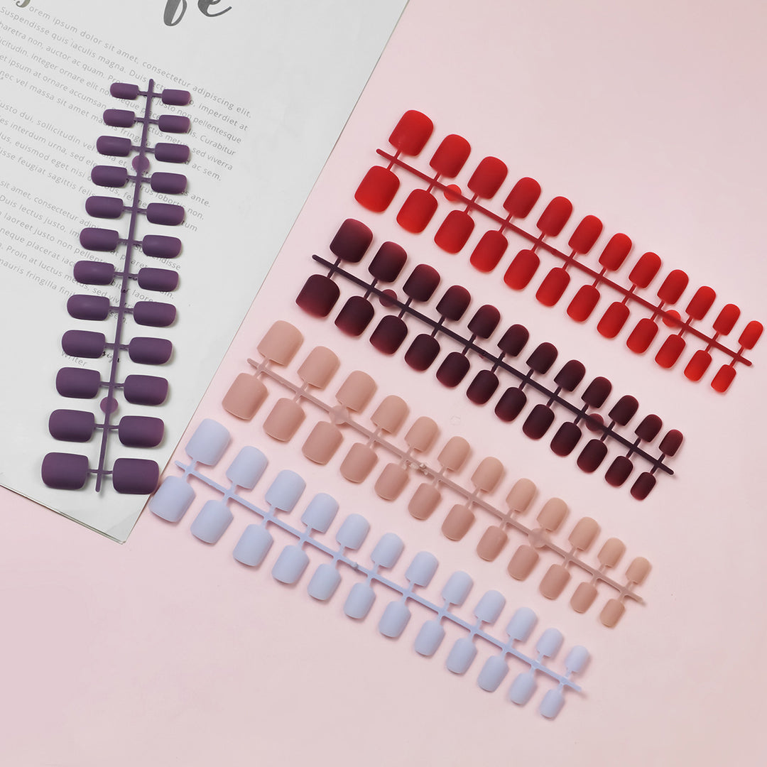 Matte Finish Press-On Nail Tips Karnz