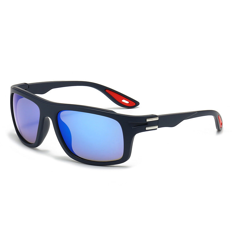 Herren Sportliche Sonnenbrille mit polarisierten Gläsern und stoßfestem Rahmen Karnz