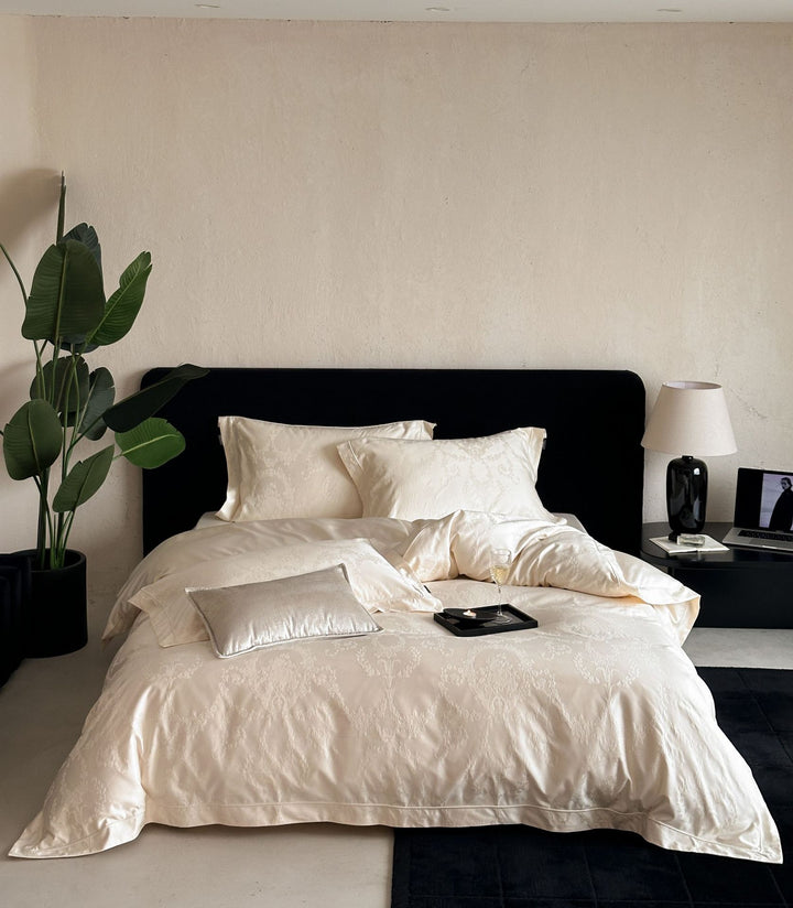 Satin-Bettwäsche-Set Karnz