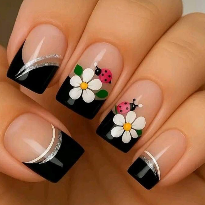 Dekorative Florale Nagelkunst Verlängerungen Karnz 1789713286