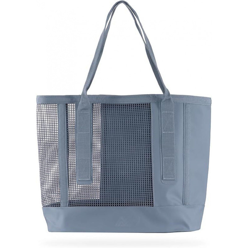 Geräumige Strandtasche mit Atmungsaktivem Netz-Bereich Karnz