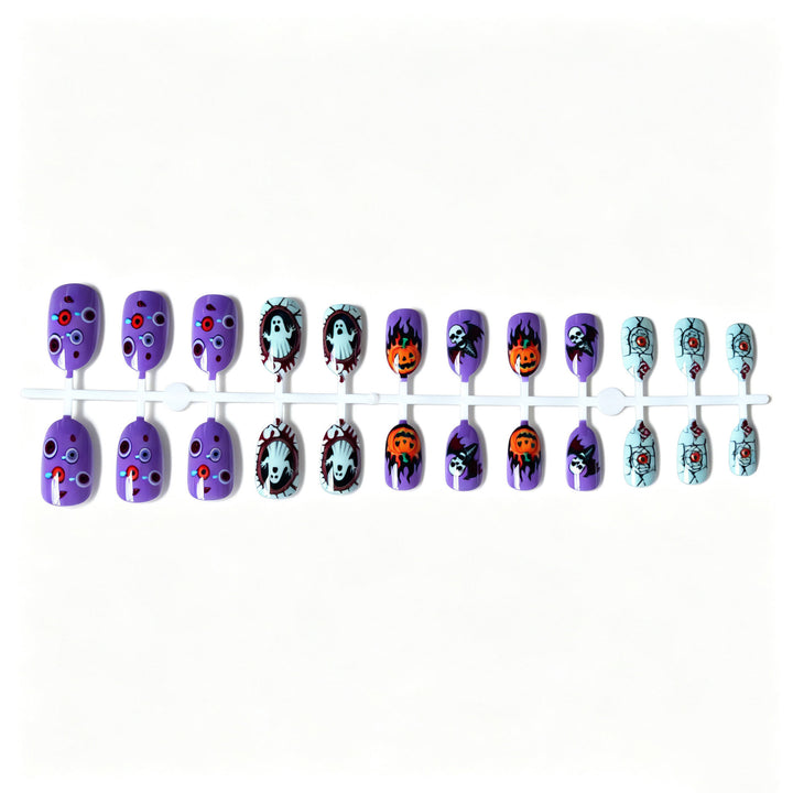 Halloween-Themen Nagelkunst Set  1790957727