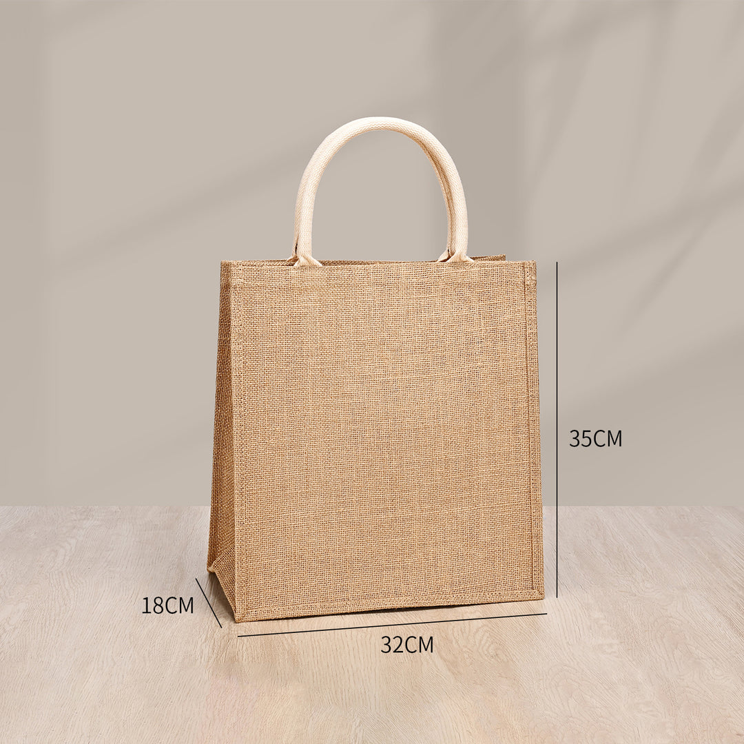 Umweltfreundliche Jute-Tragetasche Karnz