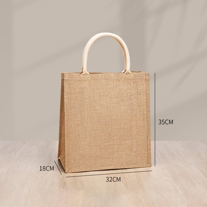 Umweltfreundliche Jute-Tragetasche Karnz