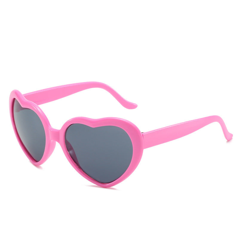Damen Herzförmige Sonnenbrille Karnz