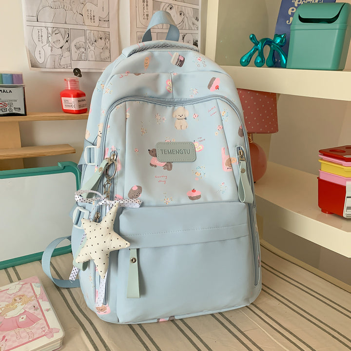 Verspielt Illustrierter Rucksack Karnz 1791205930