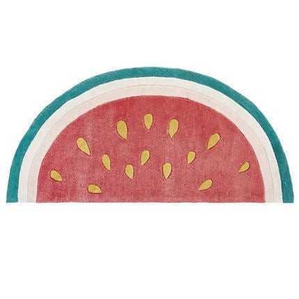 Wassermelonenstück Dekorativer Bereich Teppich Karnz