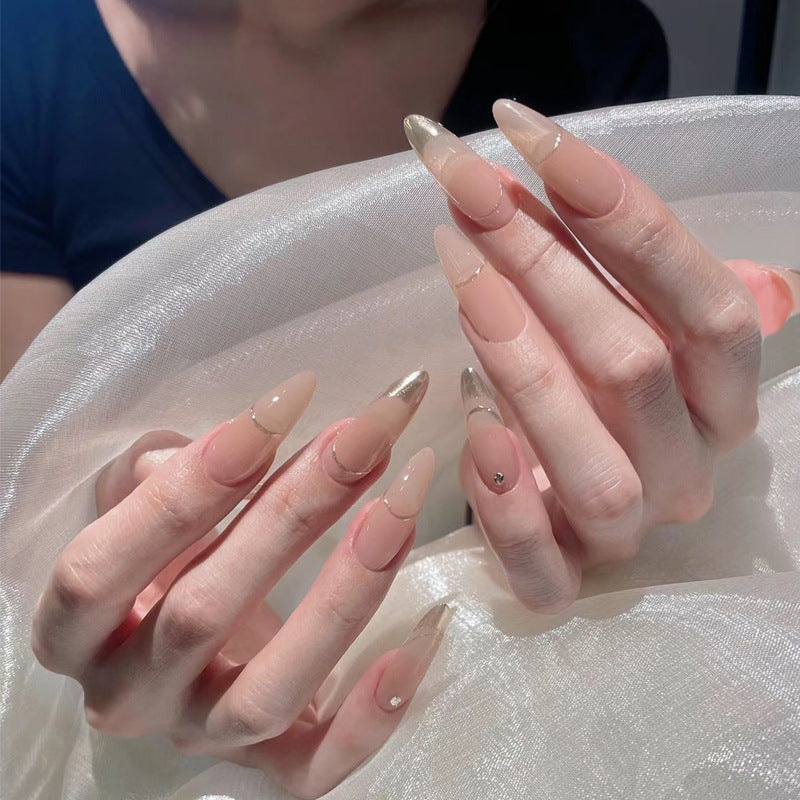 Acrylic Stiletto Press-On Nägel Karnz