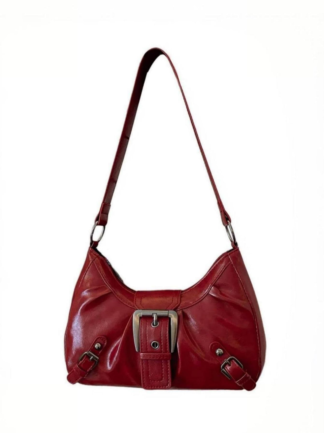 Schultertasche mit Trendigem Design und Dekorativem Schnallenverschluss Karnz