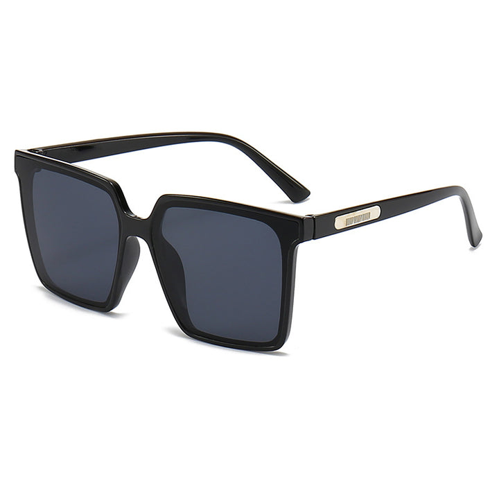 Schicke Übergroße Quadratische Rahmen Sonnenbrille
