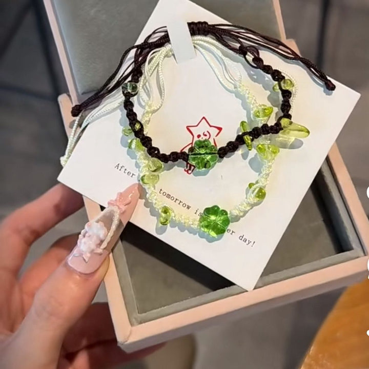 Handgemachte Blumen Charm Armband Karnz
