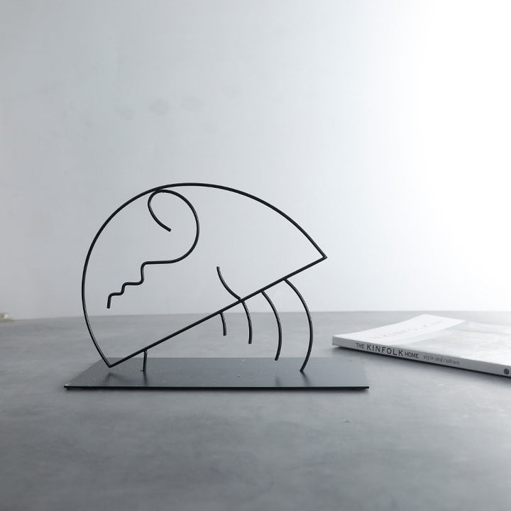 Moderne Abstracte Kwallen Sculptuur