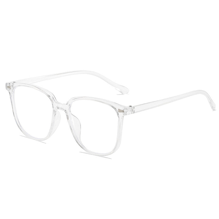 Stilvolle breite Fassung Brille Karnz