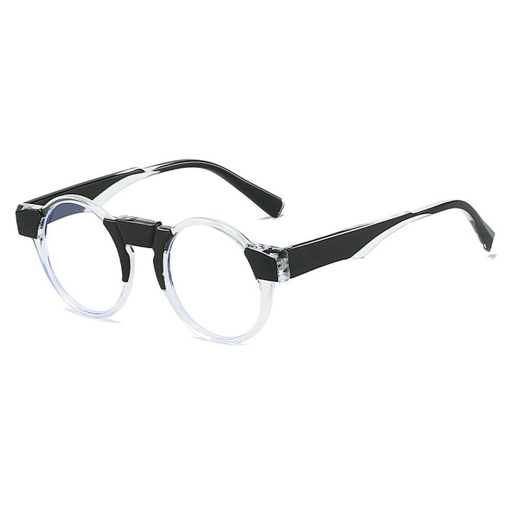 Damen modische Lesebrille mit innovativem runden Rahmendesign Karnz