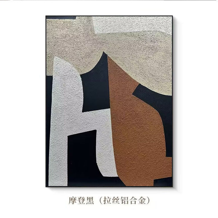 Moderne Minimalistische Texturierte Wandkunst